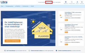 Hoe bestel ik Van der Valk Solar Systems montagemateriaal via de designtool?