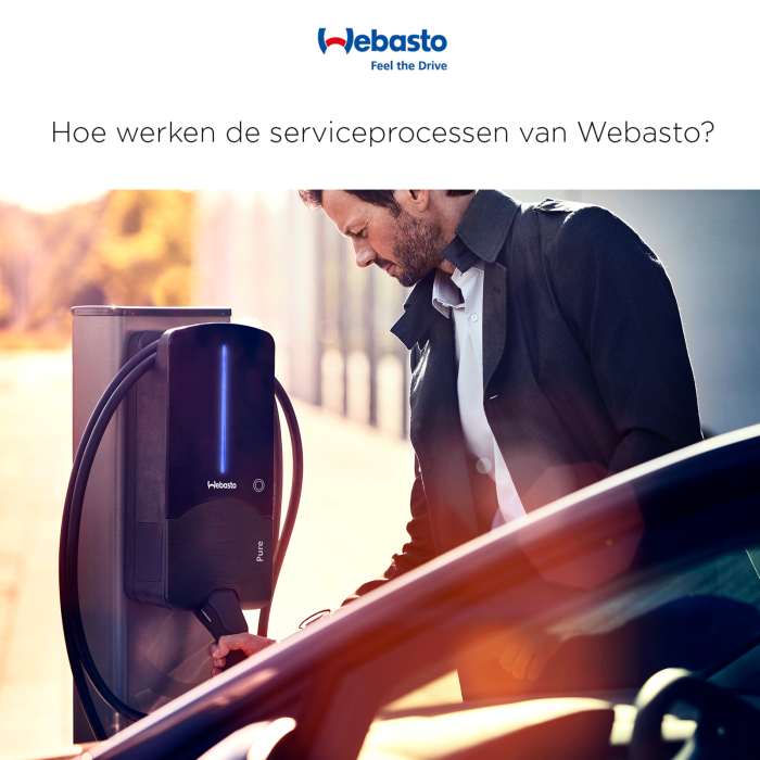 Hoe werken de serviceprocessen van Webasto?
