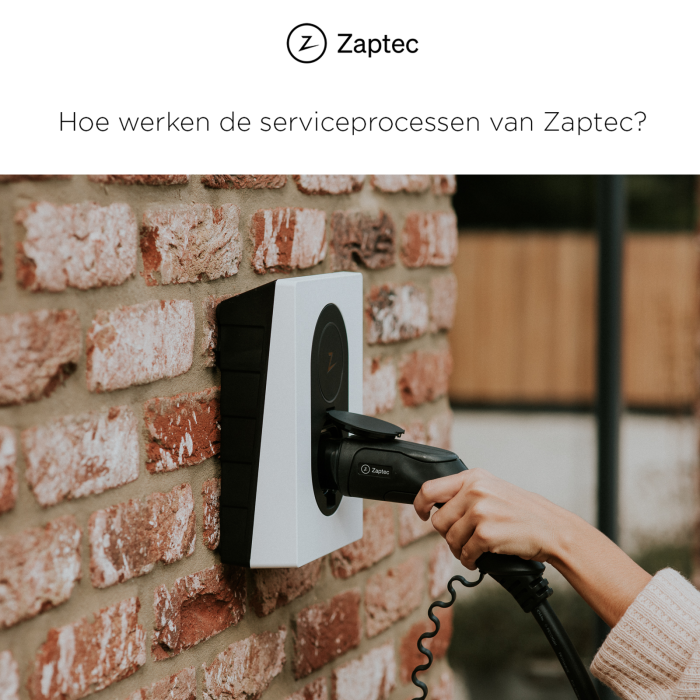 Hoe werken de serviceprocessen van Zaptec?