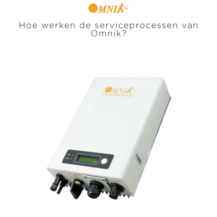 Hoe werken de serviceprocessen voor omvormers van Goodwe en Solis?