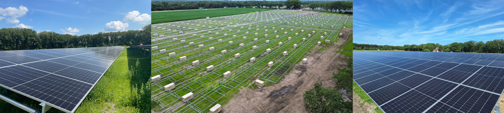 zonnepark van 29,6 Megawatt piek in Noordoost-Nederland
